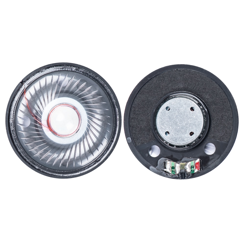 50mm Headphone Speaker Unit Headset Driver 32Ohm 112db Speaker Repair Parts 2pcs