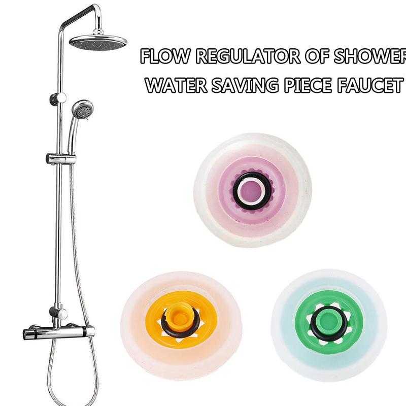 10PCS Water Saving Device Regulator 4L 6L 7L Aerator Water Controller Reducer Shower Head Faucet Shower Hose Pipe Bath