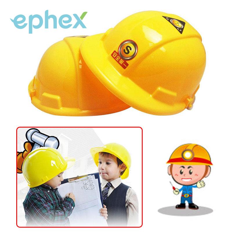 Ephex Baby Cap Role Playing Simulation Children Engineer Helmet Safety Hard Pretend Pretend
