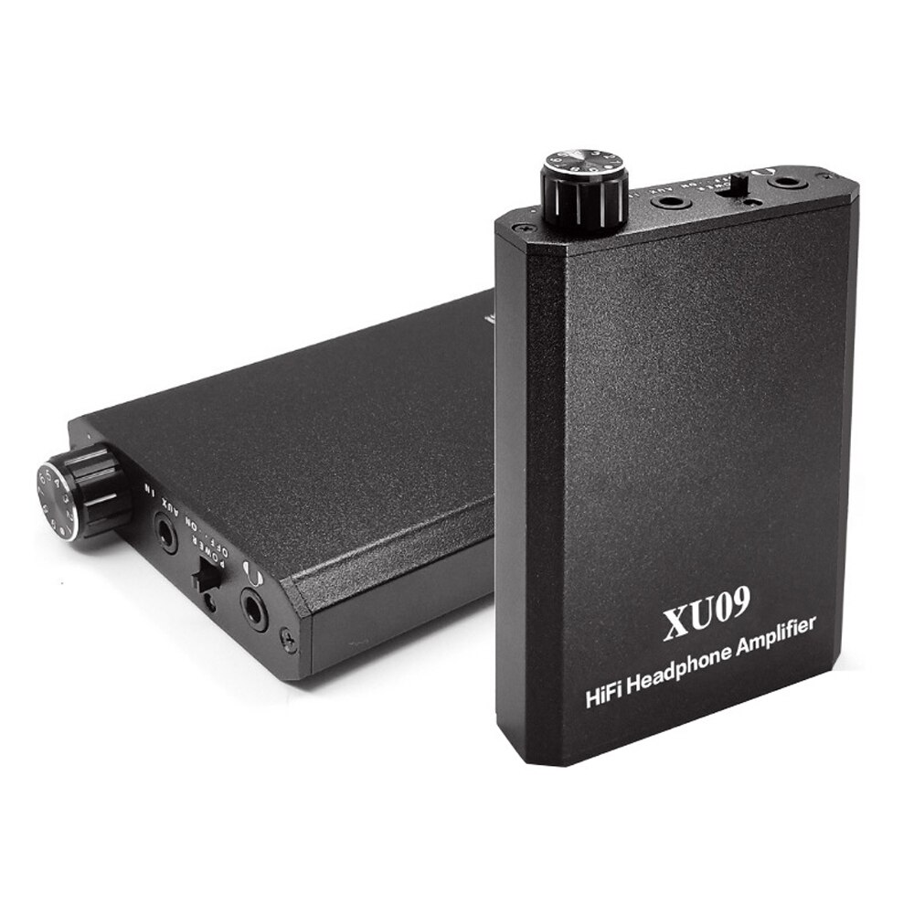 XU09 Portable Headphone Amplifier HiFi Headphone Amplifier Fever Subwoofer Noiseless Amplifier Increase the sound boost