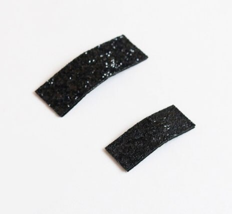 Baby Parent-child Headwear 3 Colors 2 Sizes Square Hair Clips Girls Glitter Sweet Hair Pins Barrettes Kid Hair Accessory: 1