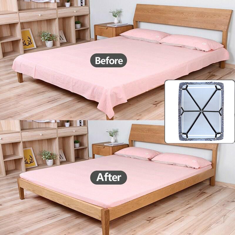 Attache de drap de lit élastique réglable, pince à matelas, housse de canapé, sangle fixe antidérapante, Kit de tondeuse Textile domestique