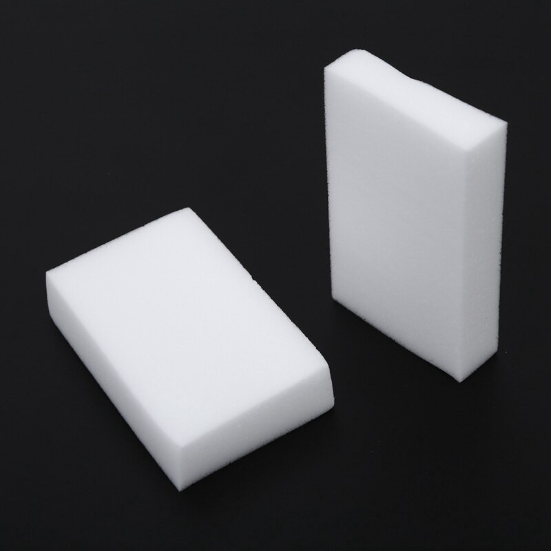 Melamin svamp magisk svamp rub melamin rengöringsmedel miljövänlig vit kök magisk svamp rub 10*6*2 cm 100 st