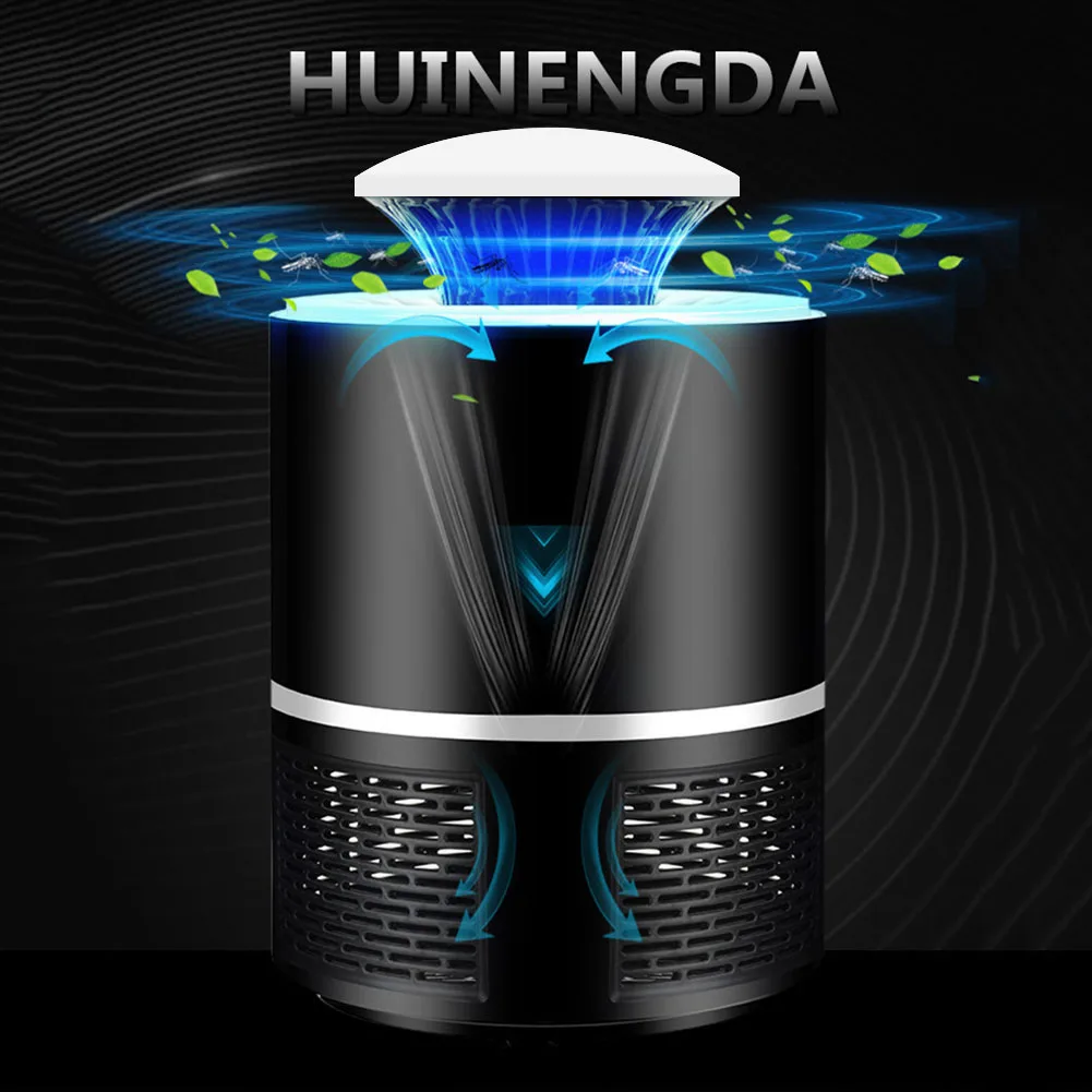 Muggenmoordenaar Lamp Mute Insectenwerend Stralingsloze Elektrische Insectenval Usb Opladen Muggenmoordenaar Buiten Vliegenval
