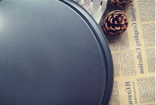 1 PC 12 inch Carbon Staal Pizza Pan Non Stick Ronde Plaat Cake Pizza Lade Bakken Roosteren Mal Vormlosproces bakvormen JC 0503