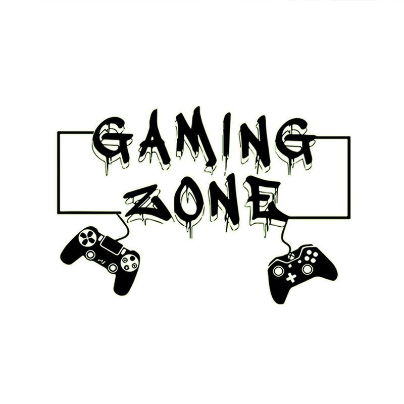 Game Controllers Luminous Wall Stickers Home Decoration Cool Glow In The Dark Wallpaper For Boys Bedroom Room Decor Poster Mural