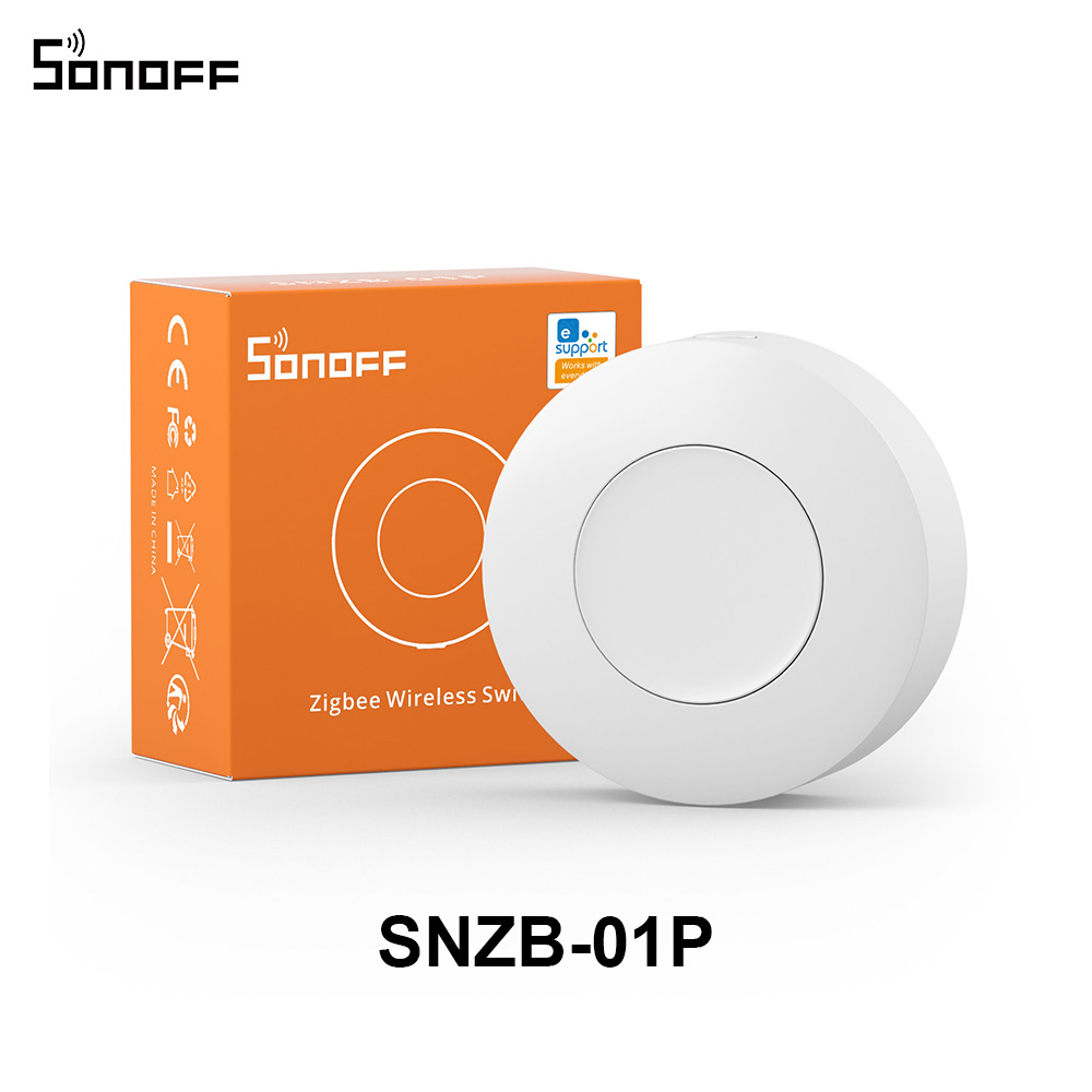 Sonoff zb bridge-p zigbee pro esp32 gateway wi-fi zigbee duplo-protocolo cena inteligente local via ewelink alexa google smartthings: 1PCS SNZB-01