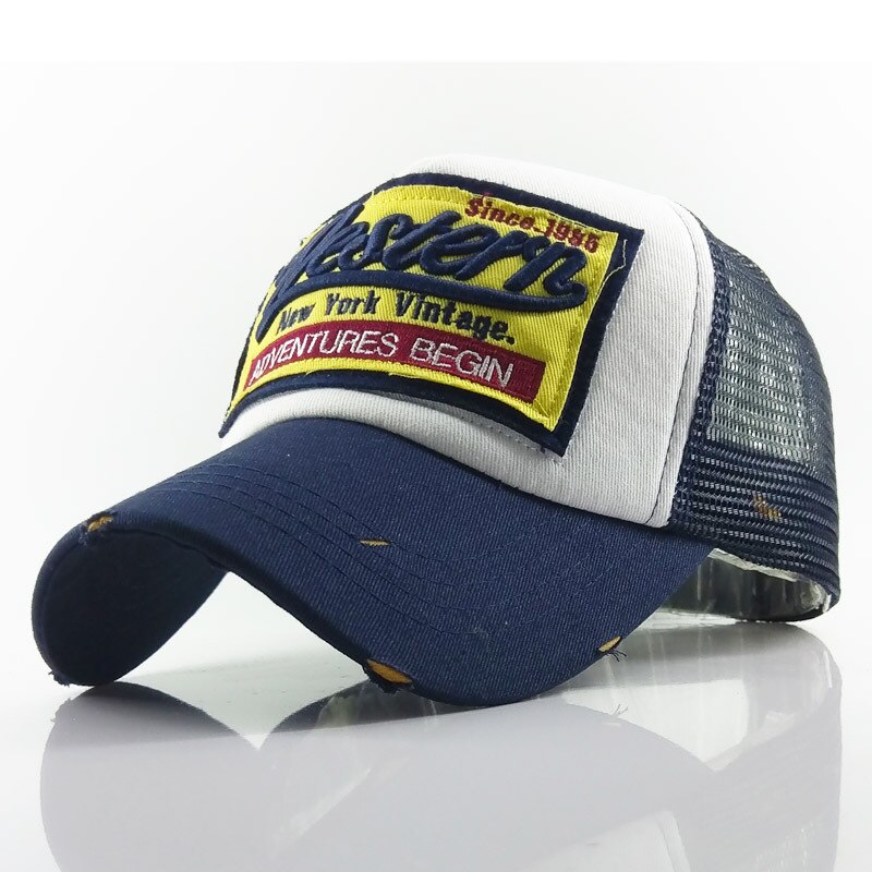 Canze western-baseballkappe, waschbarer hut, herren- und damen-baseballkappe, outdoor-sport-sonnenhut: Grün