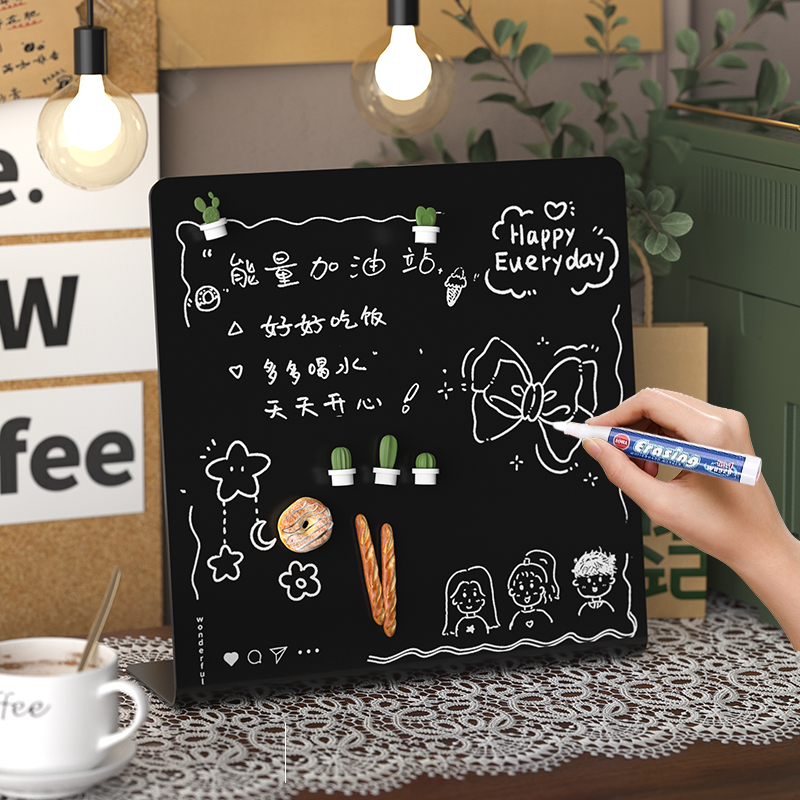 Display Chalkboards Mini Chalkboard Tabletop Decor Chalkboard Tags Chalkboard Food Signs Multifunctional Chalkboard Drawing