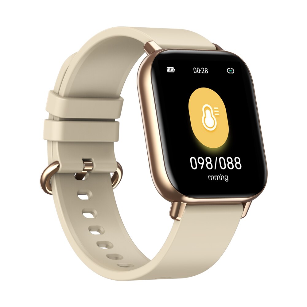 Zeblaze GTS Pro Smart Watch Women's Smartwatch bluetooth Heart Rate Spo2 level 20+ Sport Modes Watch Man For Android IOS Phone: Gold