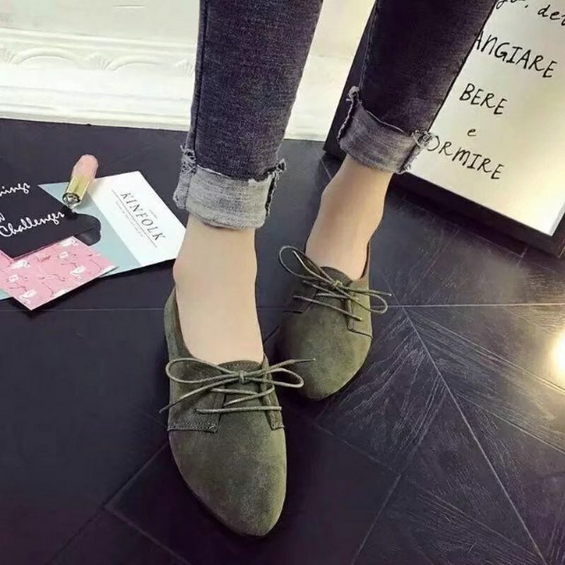 Kvinnor platta skor lägenheter dam klänning skor gyllene klack snörning loafers fritidssko höst kvinnors skor fritidsklänning