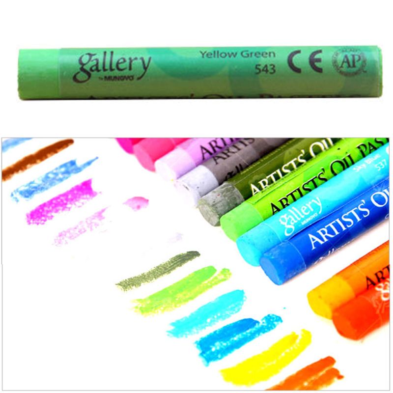 50 stk olie pastel sæt 48 farver maling kit til kunstner studerende graffiti blød pastel maleri tegning pen skole kunstforsyninger