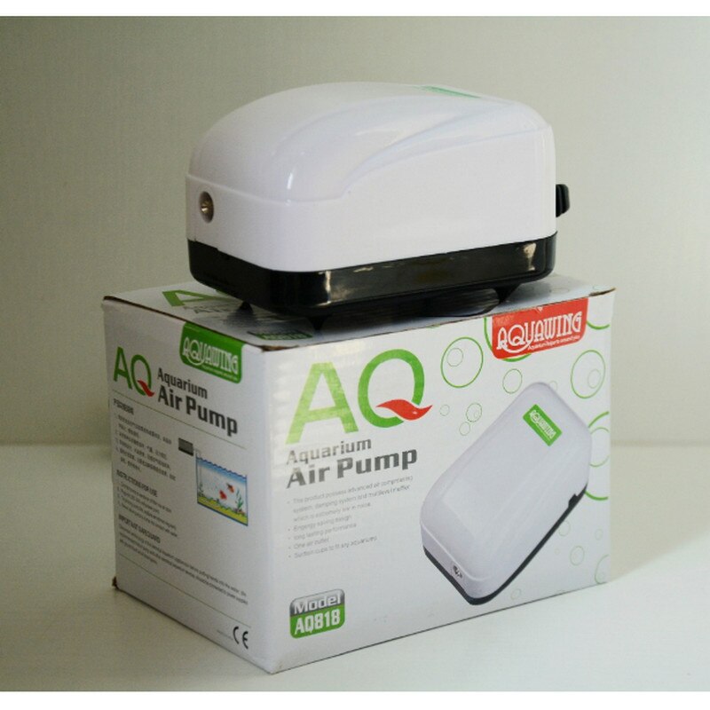 Aquarium Quiet Air pump 220V Fish Tank Air compressor Oxygen CO2 O2 Air controller with 3PCS Tube Valve Stone Set