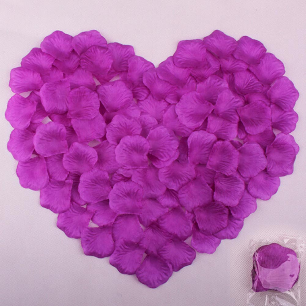 100 Pcs Bruiloft Bloemblaadjes Kunstmatige Zijden Rozenblaadjes Bloemen Petalas Petalos Wedding Bridal Shower Aisle Vaas Decor Confetti