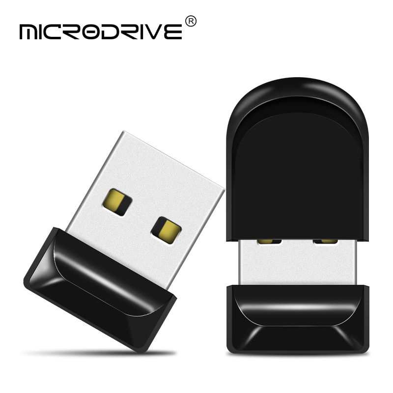 8 Gb 16 Gb 32 Gb Super Mini Black Flash Drive Stick USB2.0 Pen Drive 64 Gb 128 Gb usb Stick Kleine U Disk Beste Cadeau