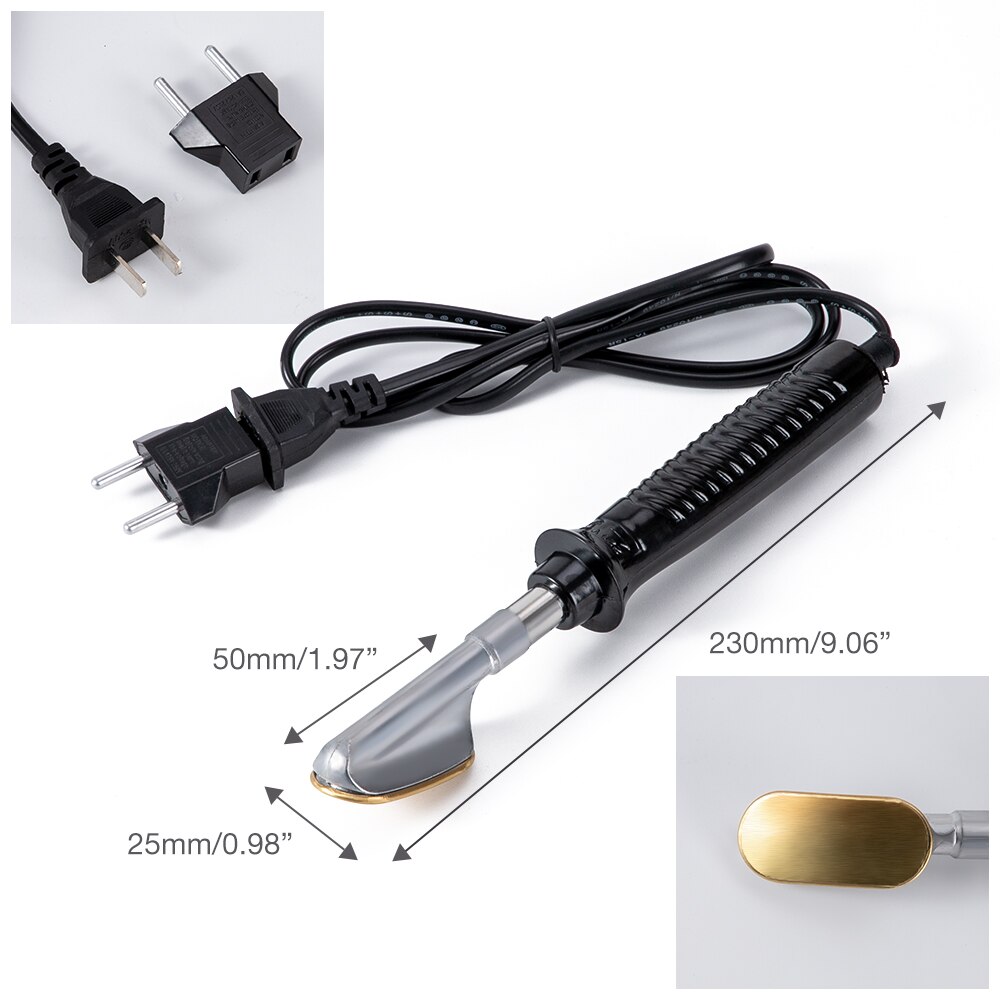 Plastic Repair Tool Welding Car Front Bumper Crack Crack Repair Electric Soldering Iron Trowel
