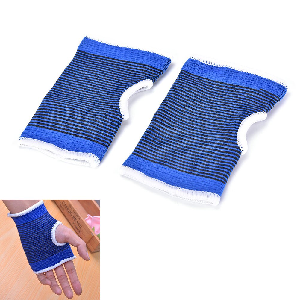 1 Paar Elastische Armguard Palm Pols Hand Ondersteuning Handschoen Mitten Brace Mouwen Bandage Gym Handen Wrap Pad Outdoor Sport Protector