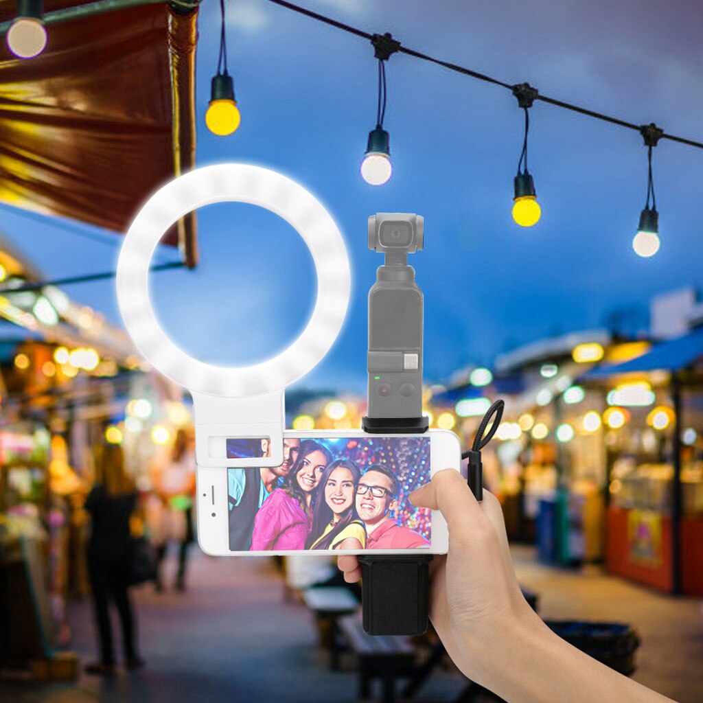 Ring Light Mobile phone Selfie Ring Flash lens beauty Fill Light Lamp Portable Clip for Photo Camera LED For Cell Smartphone