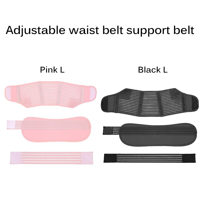 Pregnancy Support Belt Adjustable Elastic Breathable Soft Stretchable Maternity Waist Back Abdomen Band for Woman Maternity