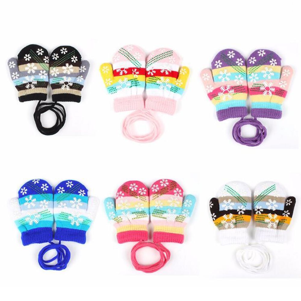 Caldo Del bambino Del bambino Rosso Guanti Guanti Delle Ragazze Dei Ragazzi di Inverno Solido Caldo comfort Bambini Guanti Glovers per Bambini Guanti di Cotone