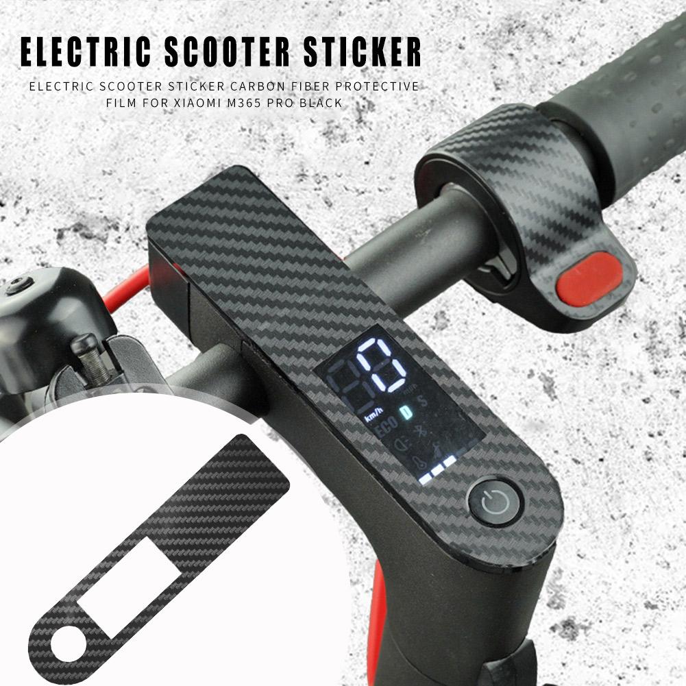 Electric Scooter Sticker Carbon Fiber Waterproof Non-slip Protective Film for Xiaomi Mijia M365 Pro Scooter Accessories