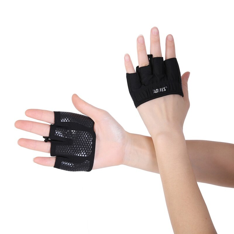 Gym Training Wrap Grips Fitness Training Gloves Non-slip Weight Lifting Building Training Gloves