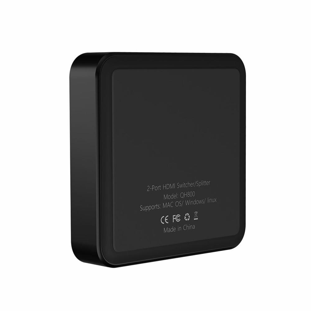 Hdmi Two-In-One-Out Smart Two-Way Switcher Provides Lossless Signal Transmission Video Formats Tools