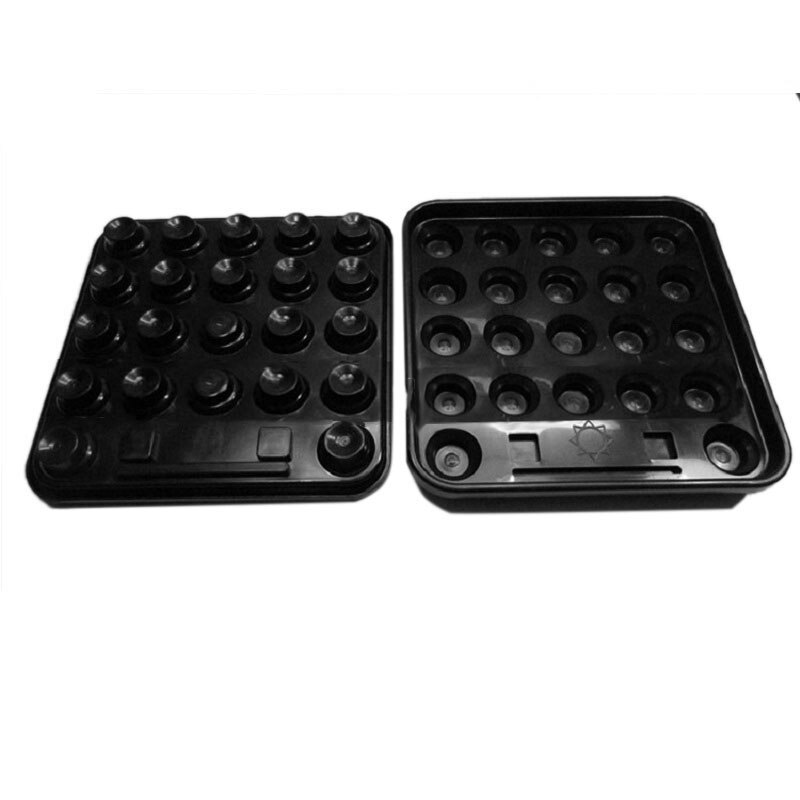 Il vassoio per palline da biliardo contiene 22 palline in materiale plastico che trasporta un impostato completo di biliardo da biliardo accessorio per biliardo da biliardo portatile