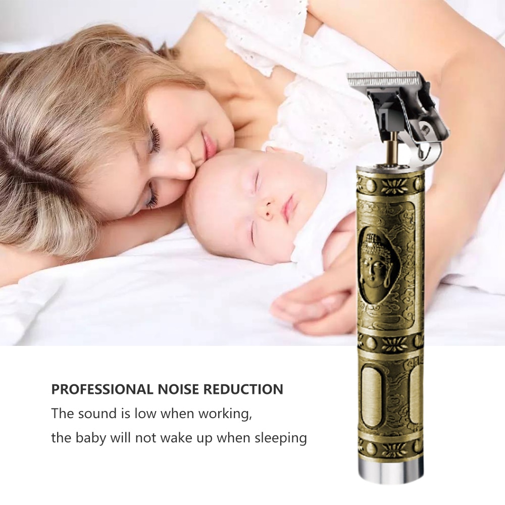 Kemei Glatze kabellos Haar Haarschneidemaschine 0 mm Männlichen Carving Trimmer Glatze Rasieren Schaber Kurze Haare Schneiden Abschluss Maschine