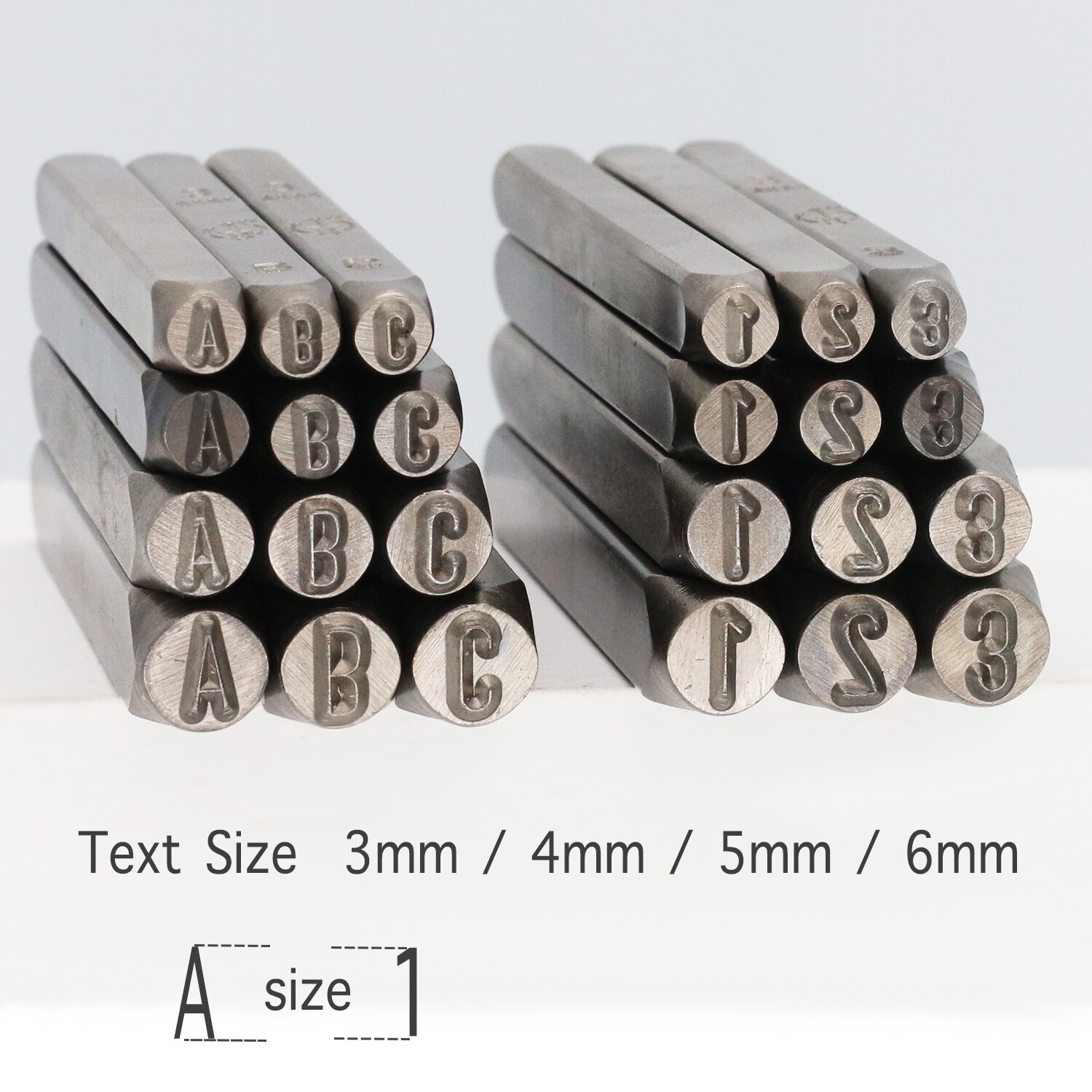 4 größen daumenschonendes stempelset zubehör schablone finger tragbar mini bastelschmuck werkzeugset stanzenset handarbeit