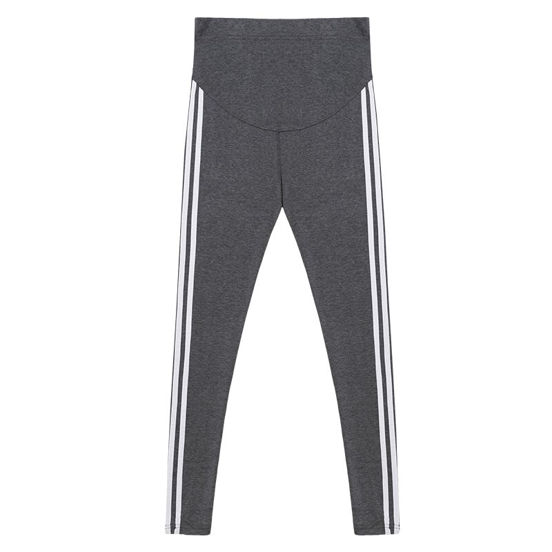 3305 # mutterschaft Hosen Frühling Herbst Seite Streifen Elastische Taille Bauch Unterstützung Hosen Mutterschaft Gamaschen Mutterschaft Hosen