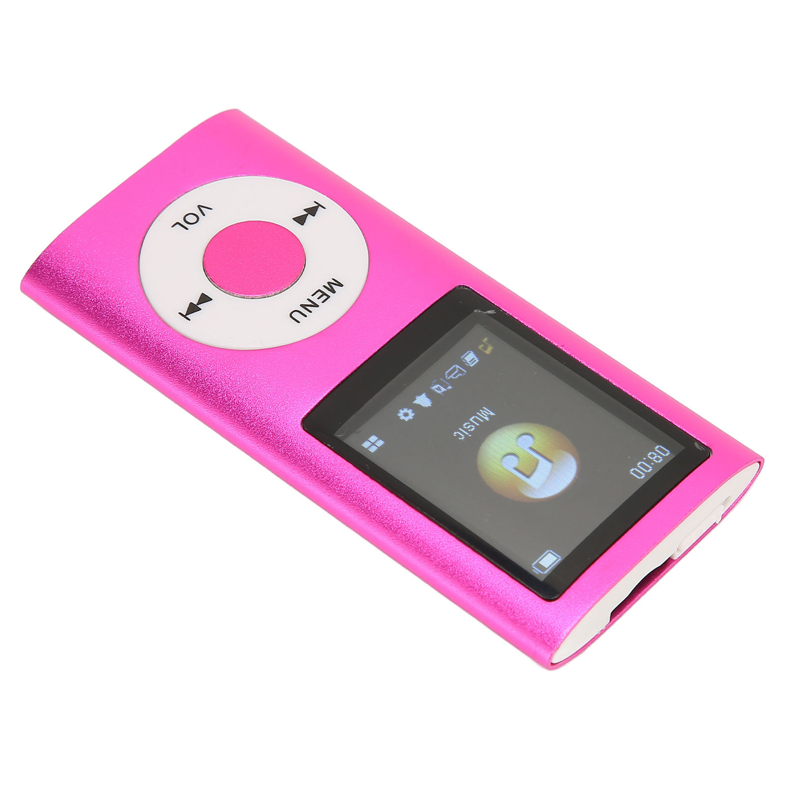 LCD Player 1.8in Player Support Memory Card Ultra Thin LCD MP3 Player with Bluetooth for Students Running Walking MP3 Player
