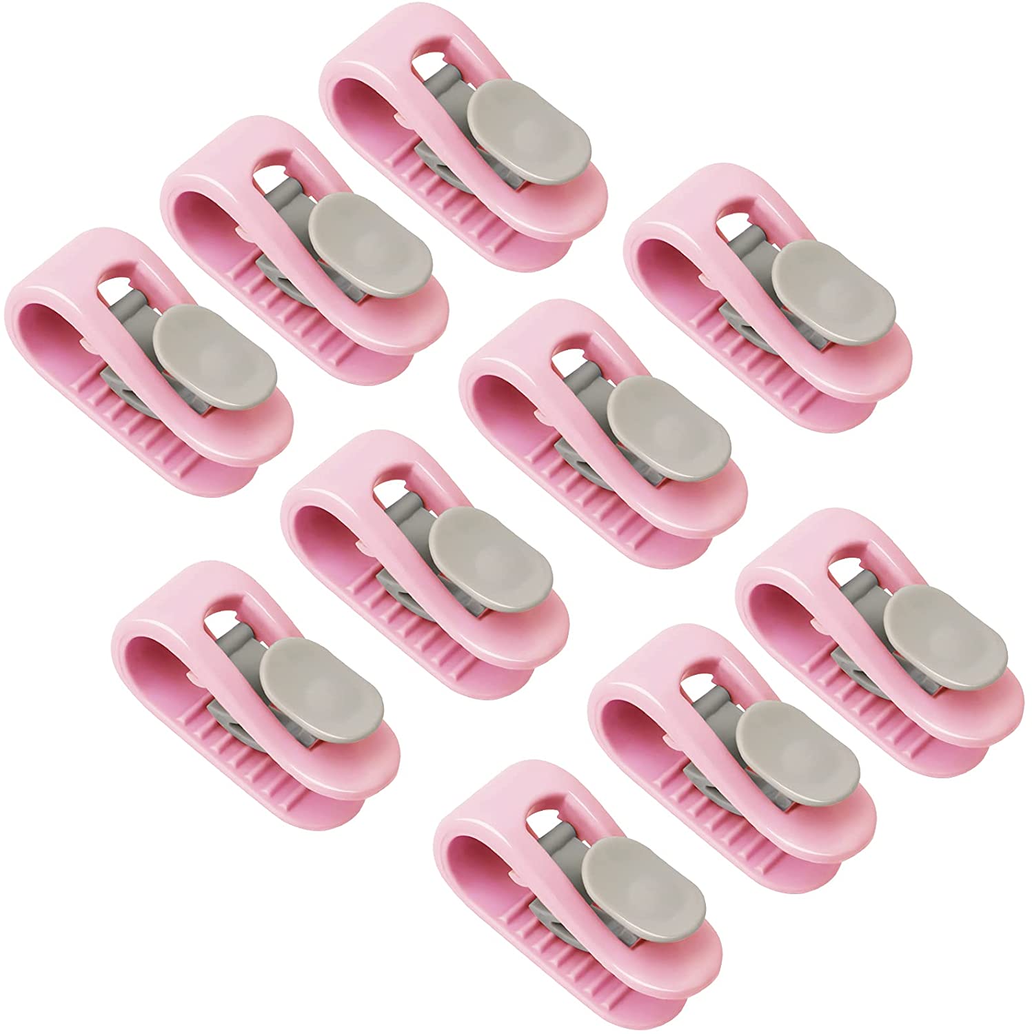 Dekbed Clips, 10Pcs Hoge Elasticiteit Dekbedovertrek Clip, naald-Gratis Quilt Houder Klem-Houden Dekbed In Plaats: B