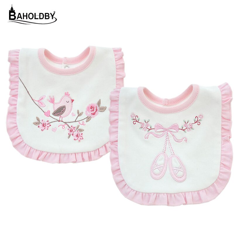 Spitze Blumen Baby Lätzchen Mädchen Kleinkinder Bandana Weiche Baumwolle Absorbieren Spucktuch Neugeborenen Baby Schal Burp Kleinkinder Prinzessin Zubehör