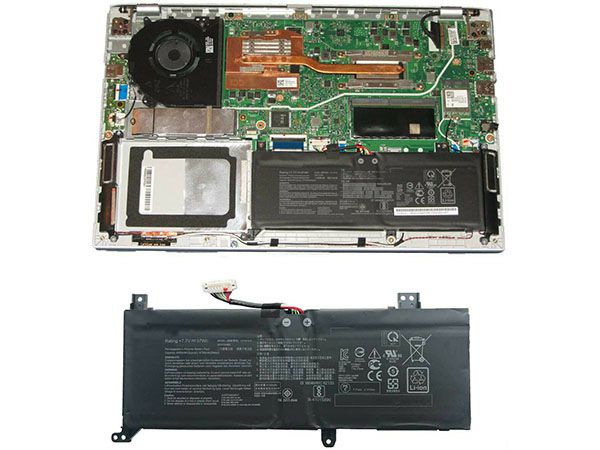 Batterie pour ordinateur portable ASUS VivoBook 14 A412FA F412FA F412DA P1402FA R424FA R424UB P1402UB Y4100FA Y4100UB X412U, C21N1818