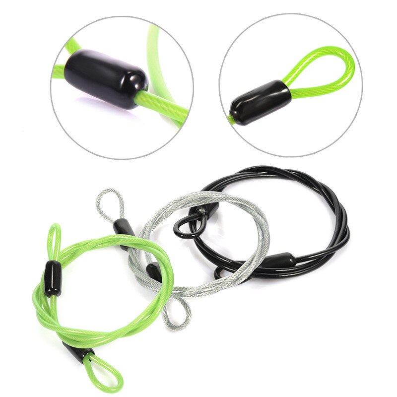 1 PC Multi-use Anti-theft Notebook Laptop Computer Lock Security Loop Bike Lock Cable Bicycle Lock