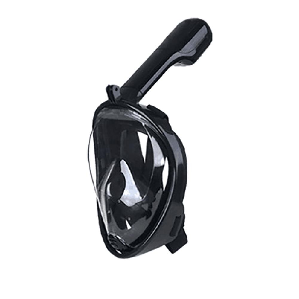 Swimming Diving Full Face Fnorkel Mask Use For Underwater Breathe Ocean Underwater Sport Diving Breathing Mask Swimming Series: Black / S/M
