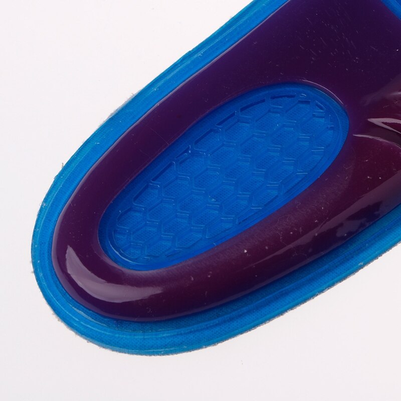Dames heren siliconen gel orthese boogondersteuning masserende sportschoen binnenzool looppad