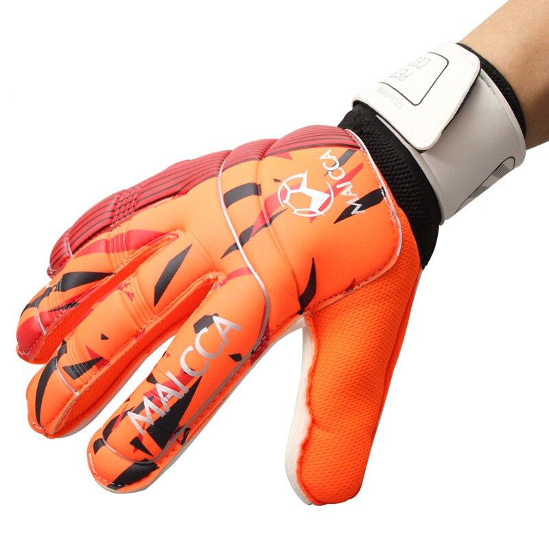 Guantes de látex gruesos profesionales para adultos, Manoplas de portero de fútbol, protectores de dedos, Manoplas de portero de fútbol, novedad