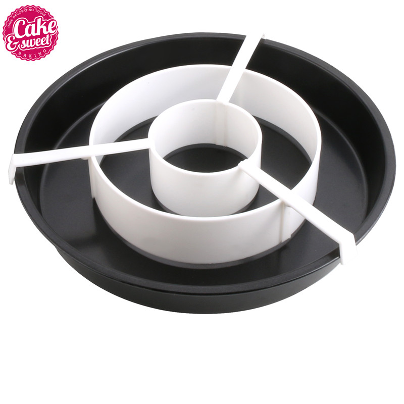 9 " non-stick bakform plåt avdelare set 4pc/ set 3 bakning kakform med 1 kakgaller pizzaform köksredskap gör-det-själv bakverktyg: 2 st