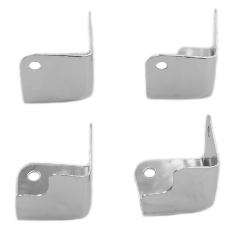 Amplificador de guitarra de plástico duro, 4 unids/lote, protectores de esquina para altavoces y armarios