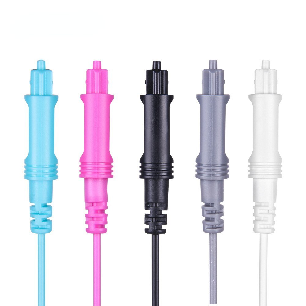 Colorful 1.5M OD2.2mm Digital Optical Audio Cable Toslink SPDIF MD DVD Fiber Optic Cable for DVD TV AV Player
