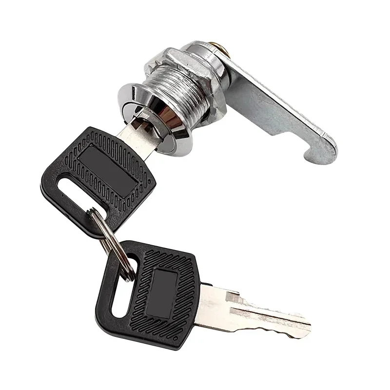 5/20 juegos de cerradura de buzón de seguridad, cerradura de gabinete con 2 llaves, cilindro de Metal para archivador de 16MM/20MM/25MM/30MM
