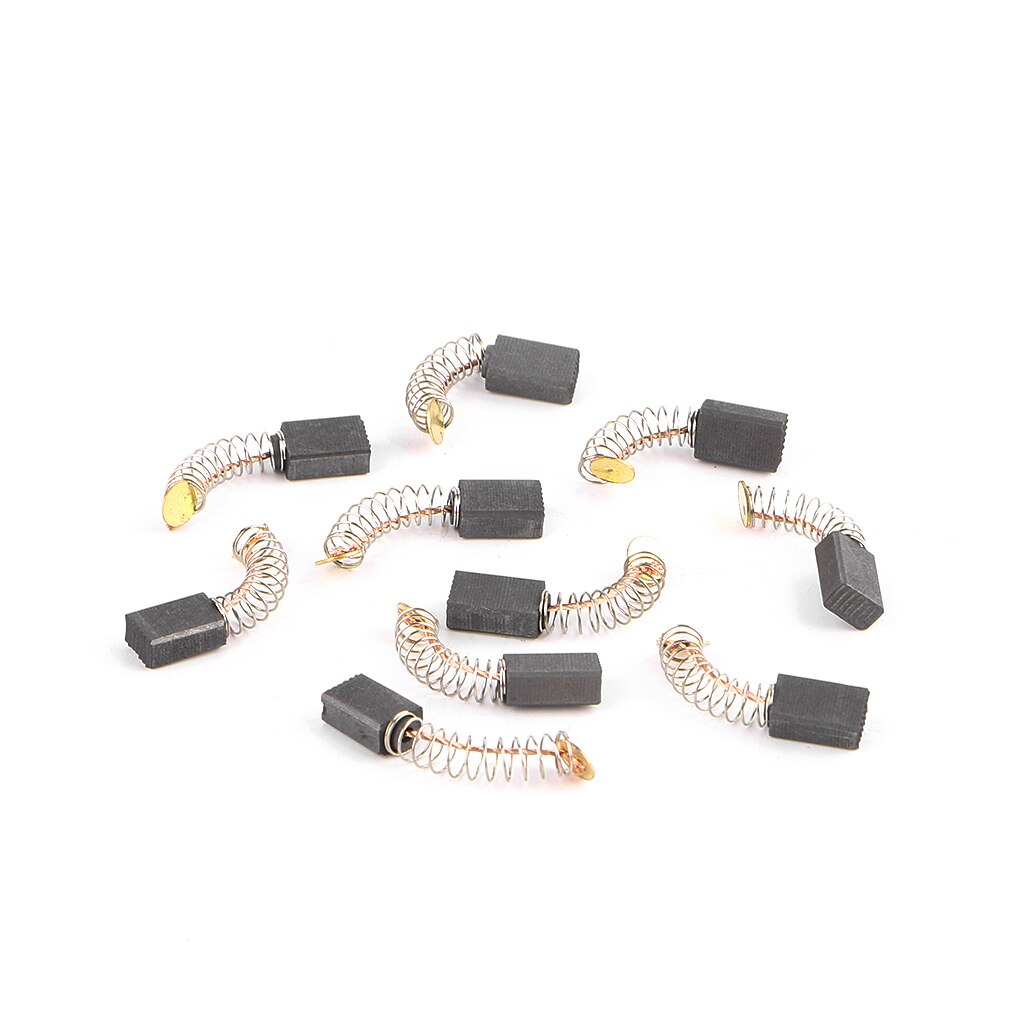 10 pièces/ensemble outil électrique brosse en carbone marteau électrique meuleuse d'angle Graphite brosse remplacement diverses tailles: C-13x8x5mm
