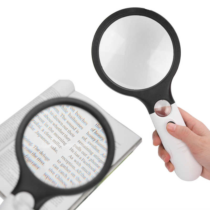 Couches Pour Adultes for Elderly Disabled 4LED Handheld Magnifying