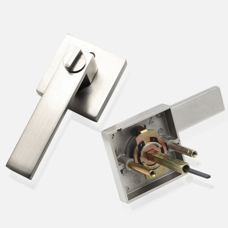 517A Passage Deur Hendels Interieur Zware Vierkante Ronde Deurgrepen Hal Kast Vergrendeling Deur Hendels Voor Slaapkamer Deur