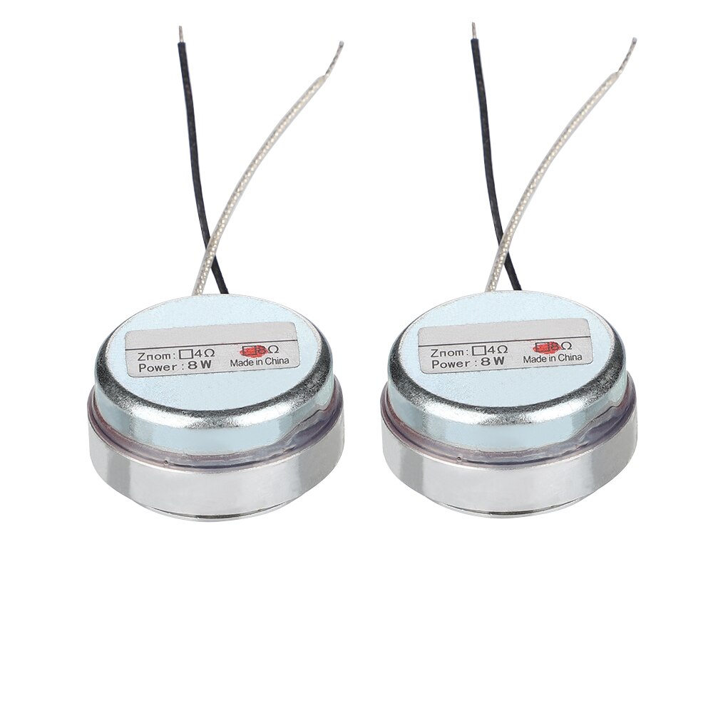 AIYIMA 2 Stücke 30 MM Vibration Resonanz Lautsprecher 8 Ohm 8 Watt Mini Breitbandlautsprecher DIY Heimkino Klang System Treiber