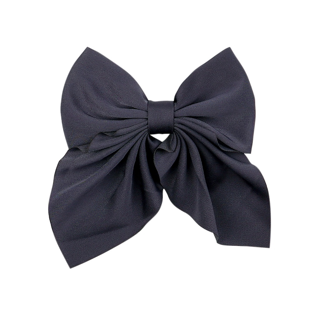 1 pieza de lazos grandes para el cabello, pinzas para el cabello de satén de dos capas, lazo de mariposa para niñas, horquilla con lazo, horquilla de , accesorios para el cabello: Azul