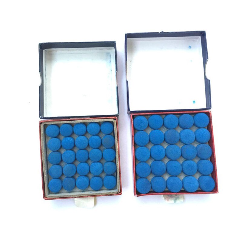 50 stks/partij zeer goedkope 12/13/14mm biljart pool cue tips made in China Leatehr Keu tips biljart accessoires