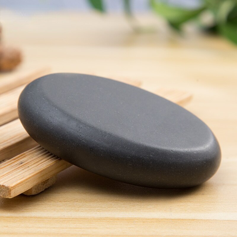 1PC Natural Face Massage Stone Lava Basalt Stone for Spa Massage Therapy Body Facial Massage Therapy Stone